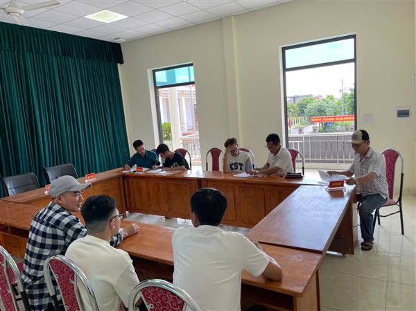 Ban CHQS phường hướng dẫn quy định chi tiết về thủ tục chuyển đăng ký nghĩa vụ quân sự cho sinh viên vào các trường năm 2025.