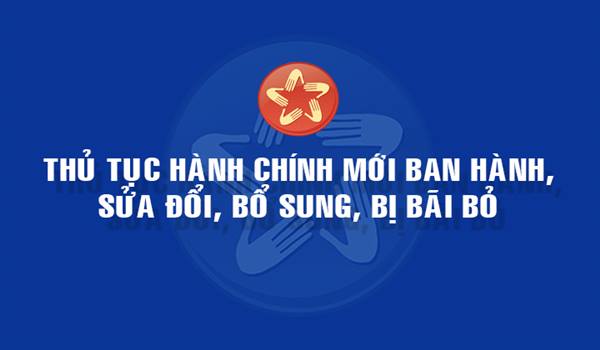 Danh mục thủ tục hành chính mới ban hành, thủ tục hành chính bị bãi bỏ lĩnh vực di sản văn hóa thuộc phạm vi chức năng quản lý của Sở Văn hoá, Thể thao và Du lịch trên địa bàn thành phố Hải Phòng