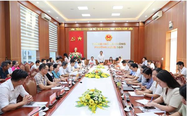 Ban Chấp hành Đảng bộ Phường Hưng Đạo tổ chức Hội nghị đánh giá kết quả công tác lãnh đạo, chỉ đạo thực hiện nhiệm vụ công tác 9 tháng; phương hướng, chỉ tiêu, nhiệm vụ, giải pháp 3 tháng cuối năm 2026.