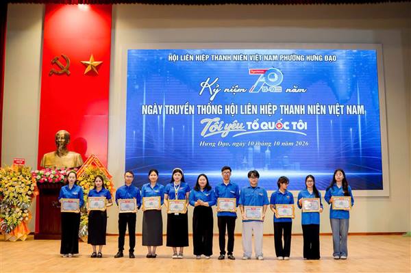 Lễ kỷ niệm 70 năm Ngày truyền thống Hội Liên hiệp Thanh niên Việt Nam (15/10/1956 - 15/10/2026).