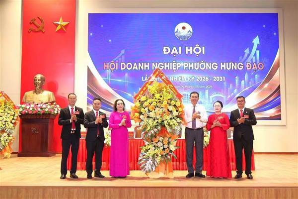 ĐẠI HỘI HỘI DOANH NGHIỆP PHƯỜNG HƯNG ĐẠO LẦN THỨ I THÀNH CÔNG TỐT ĐẸP