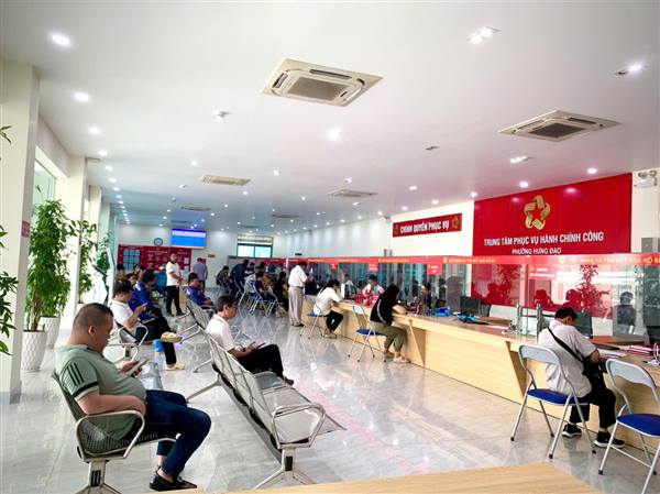 Phường Hưng Đạo bảo đảm thực hiện thủ tục hành chính, dịch vụ công thông suốt, hiệu quả