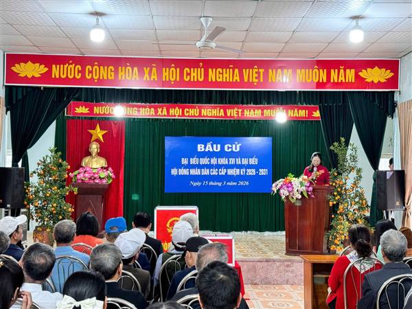 Lễ khai mạc bầu cử đại biểu Quốc hội và đại biểu HĐND các cấp, nhiệm kỳ 2026-2031 
