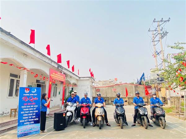 ĐOÀN THANH NIÊN - HỘI LIÊN HIỆP THANH NIÊN VIỆT NAM PHƯỜNG HƯNG ĐẠO TỔ CHỨC RA QUÂN “NGÀY SỨC KHỎE TOÀN DÂN”