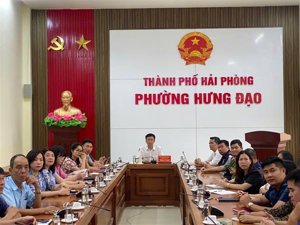 Ủy ban Kiểm Đảng ủy phường Hưng Đạo tổ chức tham dự Hội nghị trực tuyến phổ biến, quán triệt và triển khai thực hiện Nghị quyết số 05-NQ/TW, ngày 07/4/2026 và Quy định số 21-QĐ/TW ngày 11/4/2026 của Ban Chấp hành Trung ương về công tác kiểm tra, giám sát và thi hành kỷ luật của Đảng.
