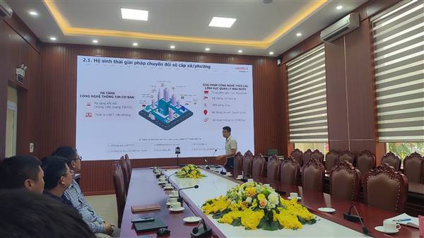 Viettel Hải Phòng tư vấn giải pháp chuyển đổi số toàn diện cho phường Hưng Đạo 