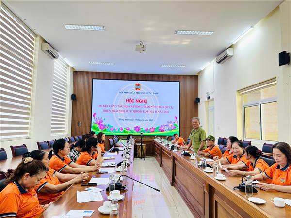 Hội Nông dân phường tổ chức Hội nghị sơ kết công tác Hội và phong trào nông dân quý I, triển khai nhiệm vụ trọng tâm quý II năm 2026.
