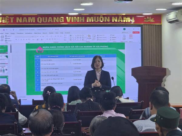 Ngân hàng chính sách xã hội tổ chức tập huấn nghiệp vụ cho cán bộ không chuyên trách, kiêm nhiệm thực hiện tín dụng chính sách năm 2026.