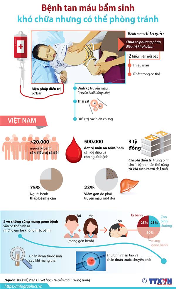 SÀNG LỌC PHÁT HIỆN SỚM BỆNH TAN MÁU BẨM SINH – THALASSEMIA