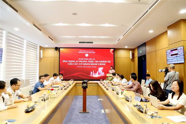 Phát động Cuộc thi “Ứng dụng AI trong thực thi nhiệm vụ của các cơ quan hành chính trên địa bàn thành phố năm 2026”