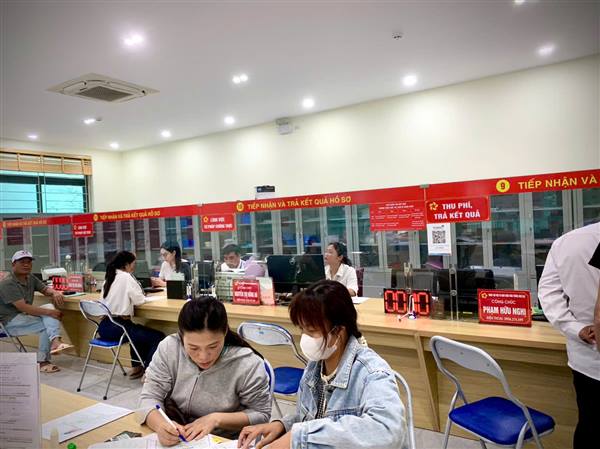 Kết quả thực hiện nhiệm vụ tháng 05 và phương hướng, nhiệm vụ tháng 06 năm 2026 Trung tâm Phục vụ hành chính công phường Hưng Đạo