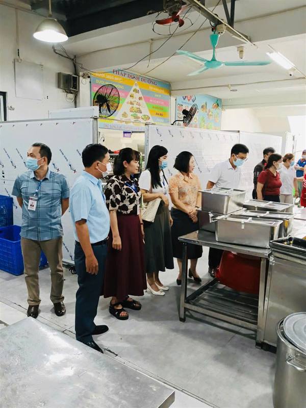 Thường trực HĐND phường Hưng Đạo tiếp tục giám sát Hoạt động ăn bán trú tại các trường học công lập
