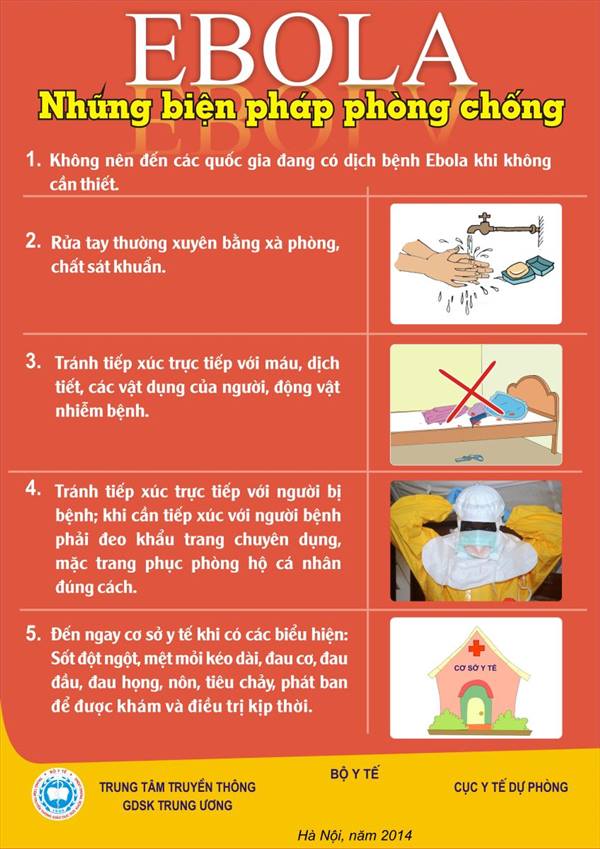Phòng chống bệnh do vi rút Ebola