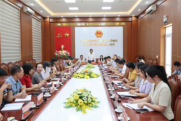 Đảng ủy phường Hưng Đạo đạt nhiều kết quả tích cực trong 6 tháng đầu năm 2026 