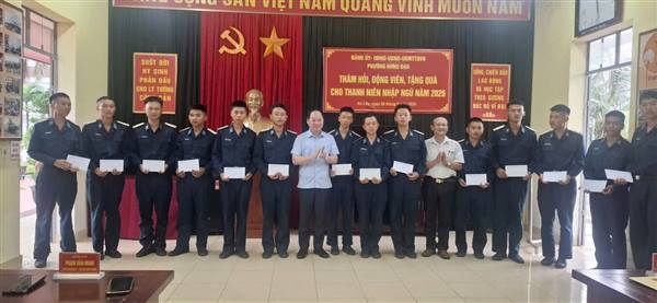 PHƯỜNG HƯNG ĐẠO THĂM HỎI, ĐỘNG VIÊN CHIẾN SĨ MỚI TẠI TIỂU ĐOÀN 11, SƯ ĐOÀN 363