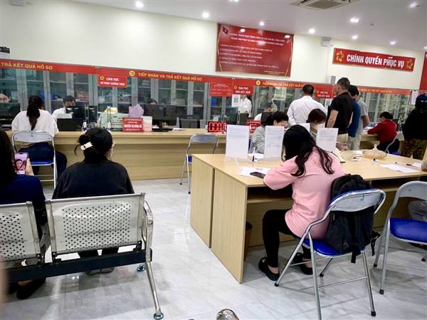 Trung tâm Phục vụ hành chính công phường Hưng Đạo - kết quả ước thực hiện nhiệm vụ 6 tháng đầu năm; nhiệm vụ trọng tâm 6 tháng cuối năm 2026 

