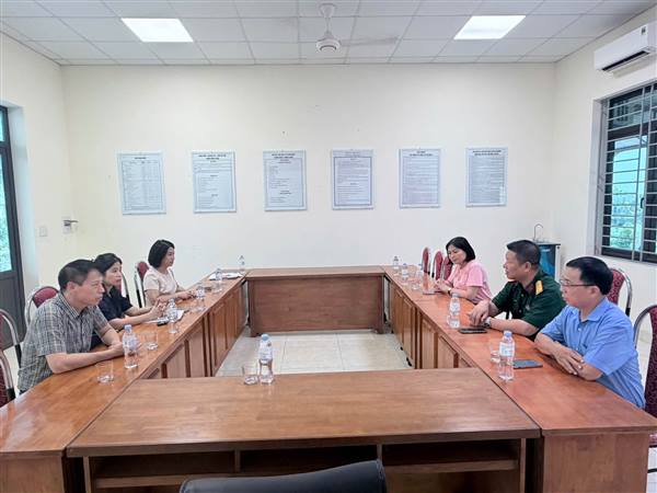 Uỷ ban MTTQ Việt Nam phường và Thường trực HĐND phường Hưng Đạo khảo sát thực tế các trụ sở dôi dư sau sáp nhập