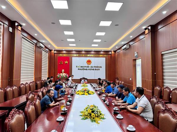 Phường Hưng Đạo tổ chức họp tuyên truyền, vận động thực hiện đường Vành Đai 2