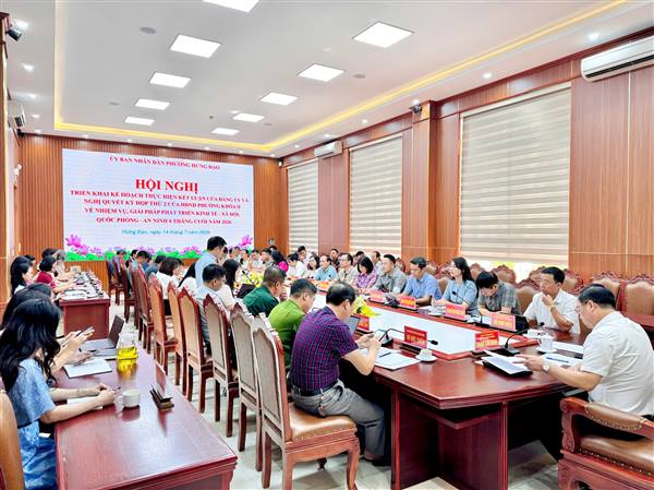 UBND phường triển khai Kế hoạch thực hiện Kết luận của Đảng ủy và Nghị quyết Kỳ họp thứ 2 HĐND phường khóa II về nhiệm vụ, giải pháp phát triển kinh tế - xã hội, quốc phòng an ninh 6 tháng cuối năm 2026.