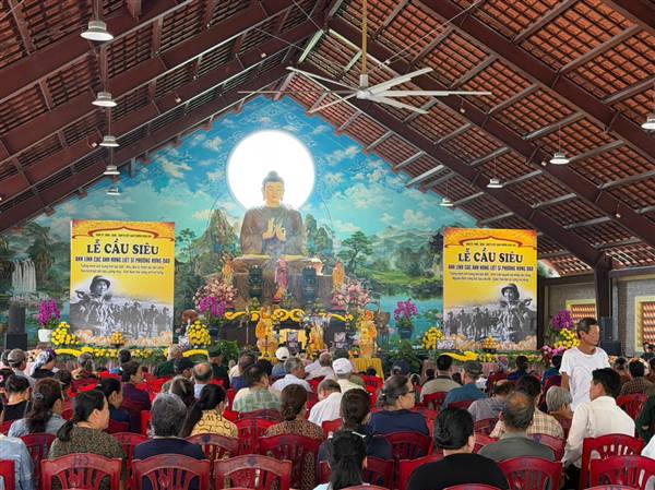 Phường Hưng Đạo tổ chức Lễ cầu siêu tri ân các anh hùng liệt sĩ nhân dịp kỉ niệm 79 năm ngày Thương binh Liệt sĩ 27/7