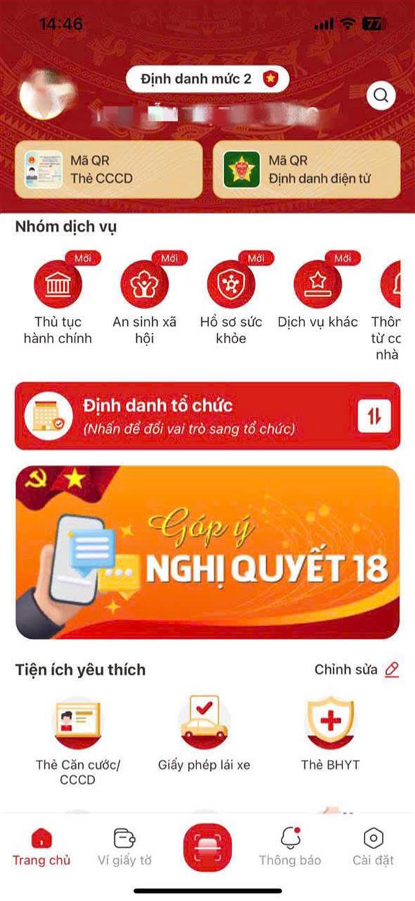 Ra mắt 3 phần mềm phục vụ Đại hội Đảng bộ các cấp qua ứng dụng VNeID