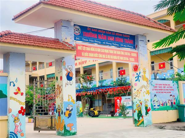 Trường Mầm non Hùng Thắng đẩy mạnh chuyển đổi số trong giáo dục