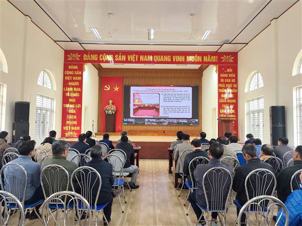 Xã Hùng Thắng tham dự Hội nghị Ban Thường vụ Thành uỷ học tập, quán triệt Nghị quyết Đại hội Đảng bộ thành phố lần thứ I, nhiệm kỳ 2025-2030; Tổng kết công tác chuẩn bị và tổ chức Đại hội Đảng bộ thành phố lần thứ I