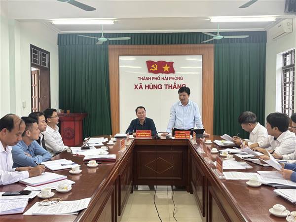 Thường trực HĐND xã Hùng Thắng tổ chức Hội nghị kiểm điểm năm 2025