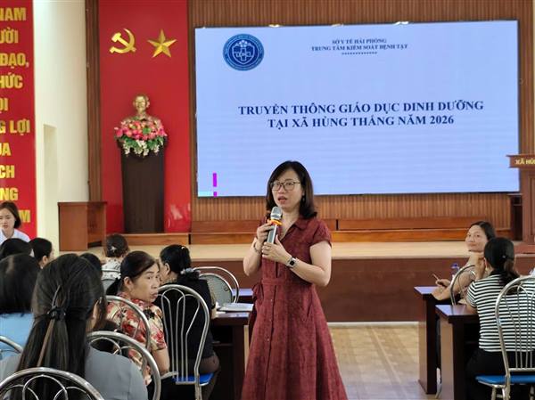 Hùng Thắng: Tập huấn, truyền thông nâng cao kiến thức dinh dưỡng cộng đồng