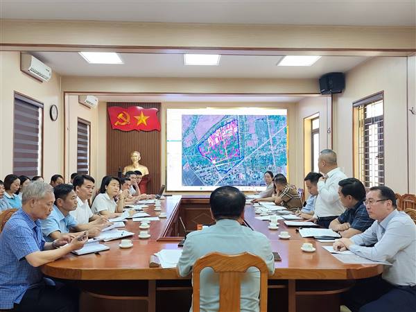 Kiểm tra tiến độ giải phóng mặt bằng và xây dựng hạ tầng Khu công nghiệp Tiên Lãng 1, Khu công nghiệp Sân bay Tiên Lãng (Khu B)