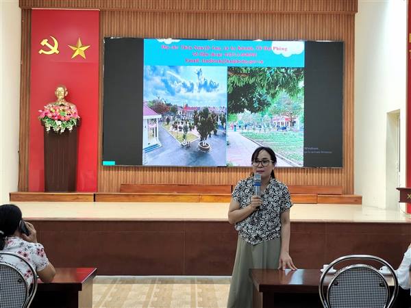 HỘI LHPN XÃ HÙNG THẮNG TỔ CHỨC TẬP HUẤN CHUYÊN MÔN, NGHIỆP VỤ CÔNG TÁC XÃ HỘI GẮN VỚI PHÒNG, CHỐNG BẠO LỰC NĂM 2026