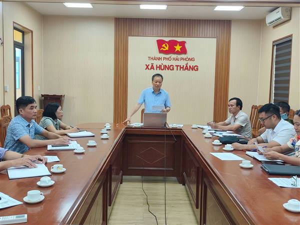  HĐND xã Hùng Thắng giám sát việc thực hiện pháp luật lao động và công tác phòng cháy, chữa cháy