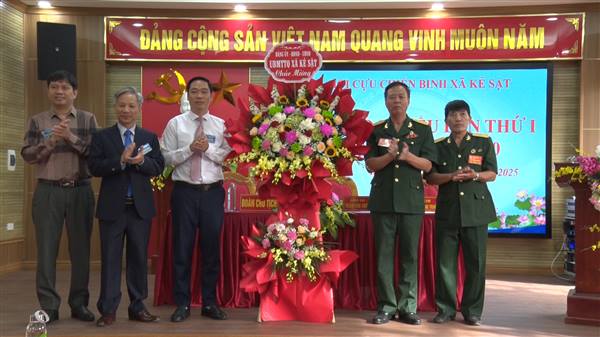 Hội CCB xã Kẻ Sặt tổ chức thành công Đại hội đại biểu Hội CCB xã lần thứ nhất, nhiệm kỳ 2025-2030