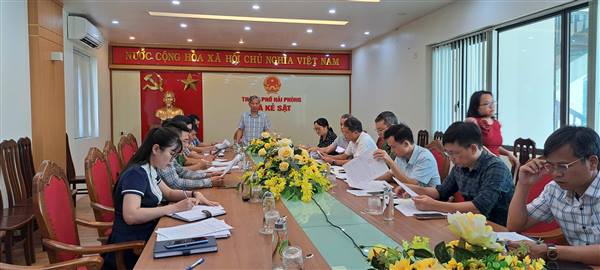 UBND xã tổ chức họp triển khai, đánh giá việc thực hiện công tác giải phóng mặt bằng một số dự án trên địa bàn xã Kẻ Sặt 