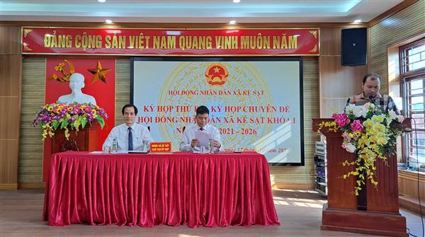 Hội đồng nhân dân xã Kẻ Sặt khóa I, nhiệm kỳ 2025-2030 tổ chức kỳ họp thứ 3- kỳ họp chuyên đề
