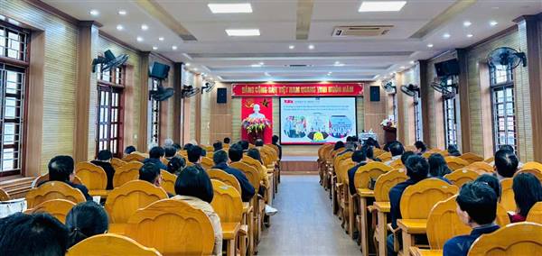 Hội nghị trực tuyến tổng kết công tác chuẩn bị và tổ chức Đại hội; hội nghị học tập, quán triệt Nghị quyết Đại hội Đảng bộ thành phố lần thứ I, nhiệm kỳ 2025-2023