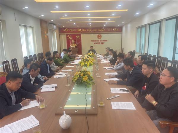 Triển khai kế hoạch thực hiện cưỡng chế buộc thực hiện biện pháp khắc phục hậu quả đối với 04 trường hợp vi phạm pháp luật về đất đai trên địa bàn