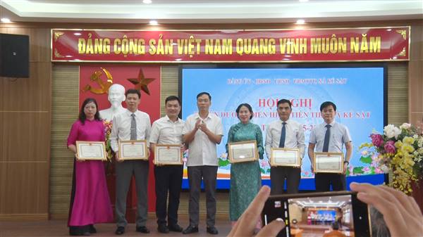 Xã Kẻ Sặt tổ chức Hội nghị tuyên dương điển hình tiên tiến lần thứ I,  giai đoạn 2025-2030
