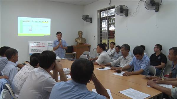 Trạm trồng trọt và bảo vệ thực vật Cẩm Bình tổ chức Hội nghị triển khai công tác sản xuất, chăm bón và phòng trừ sâu bệnh lúa mùa 2025