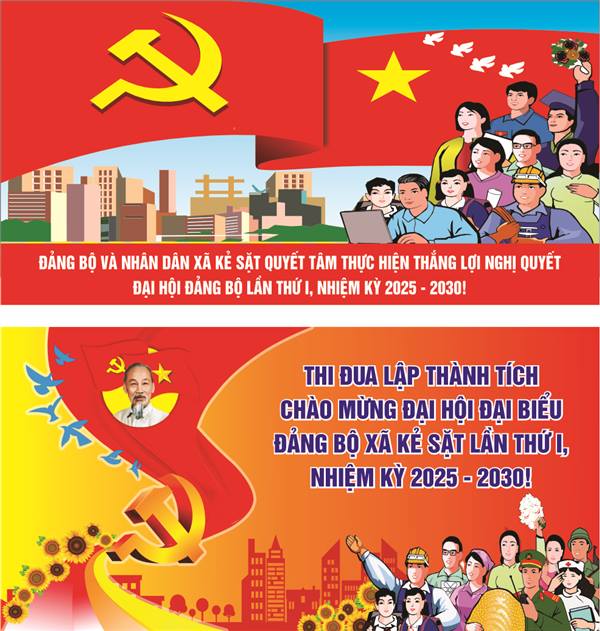 HƯỚNG TỚI ĐẠI HỘI ĐẠI BIỂU ĐẢNG BỘ XÃ KẺ SẶT LẦN THỨ NHẤT, NHIỆM KỲ 2025-2030