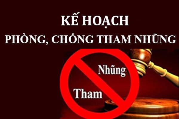 KẾ HOẠCH Phòng, chống tham nhũng, tiêu cực năm 2026