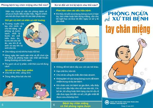 Tăng cường công tác phòng, chống dịch bệnh Tay chân miệng trên địa bàn xã