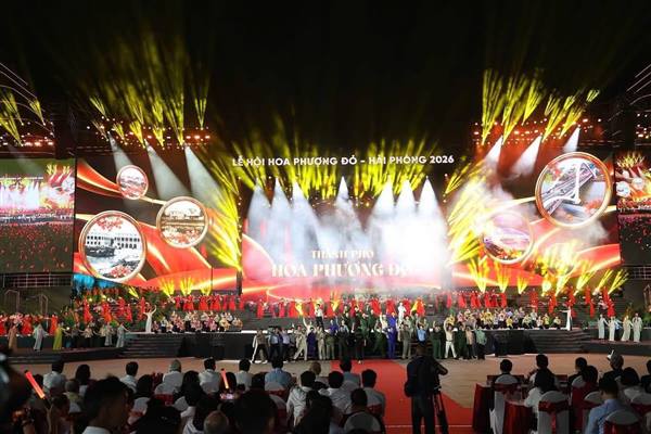Khai mạc Lễ hội Hoa Phượng Đỏ - Hải Phòng 2026