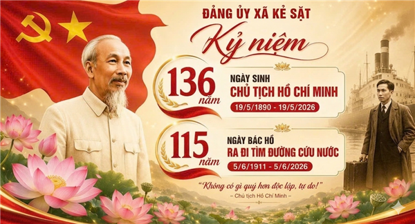 Kỷ niệm 136 năm ngày sinh Chủ tịch Hồ Chí Minh (19/5/1890- 19/5/2026)