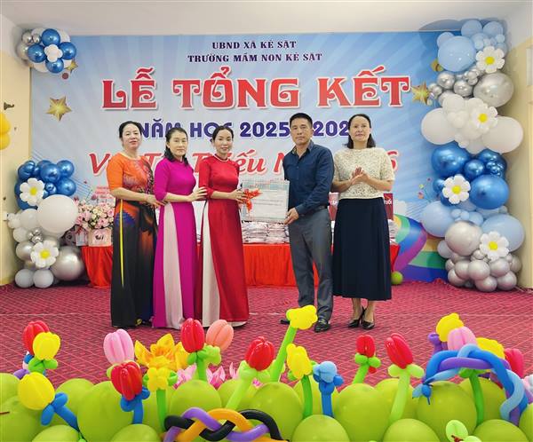 Trường Mầm non Kẻ Sặt tổ chức Lễ Tổng kết năm học 2025–2026  và Vui Tết Thiếu nhi 01/6
