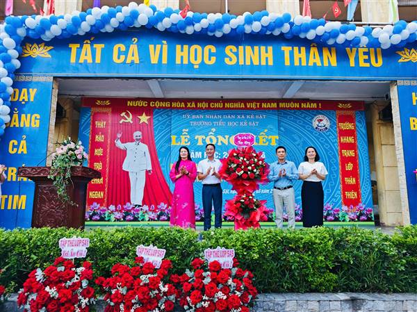 Trường Tiểu học Kẻ Sặt tổ chức Lễ Tổng kết năm học 2025-2026