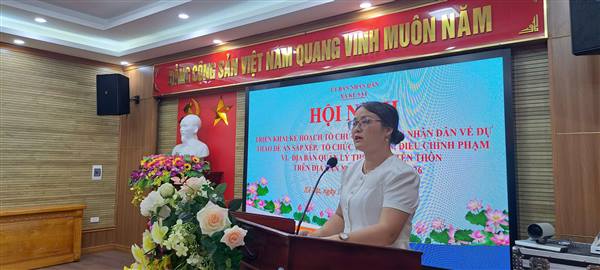HỘI NGHỊ TRIỂN KHAI KẾ HOẠCH TỔ CHỨC LẤY Ý KIẾN NHÂN DÂN VỀ DỰ THẢO ĐỀ ÁN SẮP XẾP, TỔ CHỨC LẠI THÔN; ĐIỀU CHỈNH PHẠM VI,  ĐỊA BÀN QUẢN LÝ THÔN; ĐỔI TÊN THÔN TRÊN ĐỊA BÀN XÃ KẺ SẶT NĂM 2026
