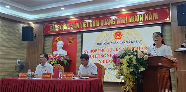 Kỳ họp thứ Tư - HĐND xã Kẻ Sặt khóa II, nhiệm kỳ 2026-2031
