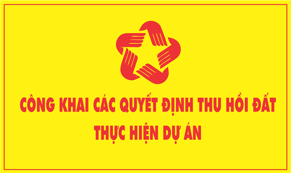 Quyết định thu hồi đất thực hiện Dự án: Mở rộng nghĩa trang nhân dân xã Kẻ Sặt và xã Bình Giang, thành phố Hải Phòng (phục vụ GPMB dự án
đầu tư xây dựng tuyến đường sắt Lào Cai - Hà Nội - Hải Phòng) trên địa bàn xã Kẻ Sặt, thành phố Hải Phòng - Bà Lương Thị Thanh