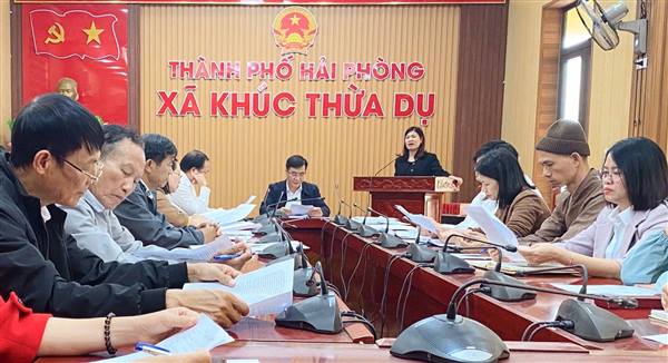 HỘI NGHỊ HIỆP THƯƠNG LẦN THỨ I THỐNG NHẤT CƠ CẤU, THÀNH PHẦN, SỐ LƯỢNG NGƯỜI ỨNG CỬ ĐẠI BIỂU HĐND XÃ NHIỆM KỲ 2026 – 2031